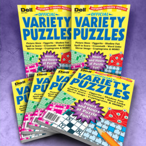 Dell Official Variety Puzzles Magazine Bundle