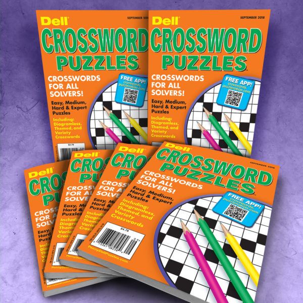 Dell Crossword Puzzles Magazine Bundle