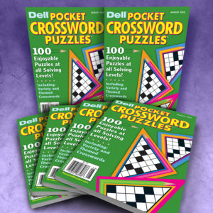 Dell Pocket Crossword Puzzles Magazine Bundle