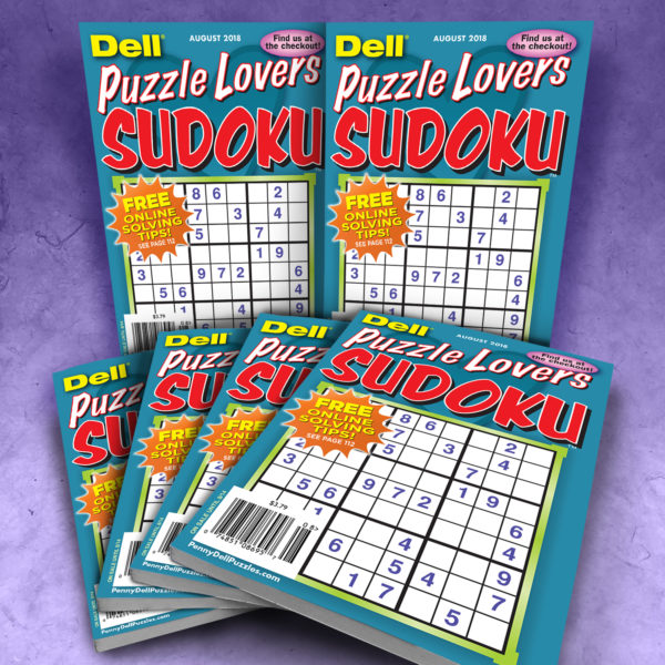 Dell Puzzle Lovers Sudoku Magazine Bundle