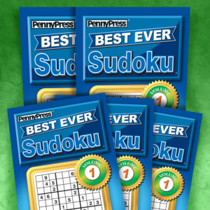 Penny Press Best Ever Sudoku Magazine Volume 1