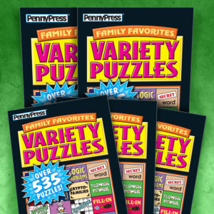 Variety Puzzles/Game Books Assorted 